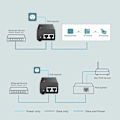 Miniatyrbillede 4 af 5: Tp-link Poe+ Injektor Tl-poe160s Sort