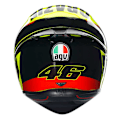 Miniatyrbillede 4 af 7: Agv Fuld Ansigtshjelm K1 S E2206 Gul XS