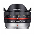 Miniatyrbillede 3 af 3: Samyang Linse 7.5 Mm F3.5 Umc Mft Micro 4/3