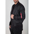 Miniatyrbillede 4 af 7: Alpha Industries Ma-1 Tt Jakke Sort M Mand