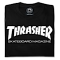 Miniatyrbillede 2 af 2: Thrasher Kortærmet T-shirt Skate Mag Sort XL Mand