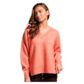 Pikkukuva 1 / 6: Superdry V-aukkoinen Pusero Oversized Oranssi S Nainen