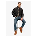 Miniatyrbillede 4 af 4: Superdry Fuji Embroidered Padded Jakke Sort L Mand