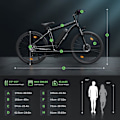 Pikkukuva 8 / 9: Kaupunkisähköpyörä iSinwheel M10 - 26" - 250W 36V 10.4Ah
