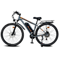 Miniatyrbillede 1 af 9: Trekking Elcykel CHEEVALRY C29, 48V 750W Motor, 21-Speed, Grå