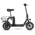 Pikkukuva 5 / 11: Taittuva sähköpotkulauta istuimella SAMEBIKE SM-C01, 350W 10.4Ah, 12 tuumaa