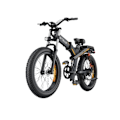 Miniatyrbillede 2 af 3: Sammenklappelig elcykel ENGWE X24, 19,2 Ah + 10 Ah dobbeltbatteri, tredobbelt affjedring