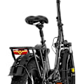Miniatyrbillede 3 af 11: Taittuva sähköpyörä Vitilan U7 2.0 - 20" - Läpiajo - Moottori 48V 750W - 20Ah akku