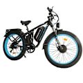Miniatyrbillede 3 af 8: Elcykel ORLMS V3, Daul-motor 52V 2000W, batteri 52V 25AH