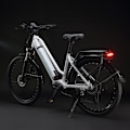 Miniatyrbillede 6 af 11: El-bycykel PURE UNICORN U8, 48V 500W midterdrev, Samsung-batteri, hvid til pendling