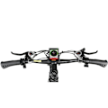 Pikkukuva 8 / 11: Taittuva sähkömaastopyörä SAMEBIKE LO26-II-FT, 900W 48V 14Ah, hydraulinen jarru