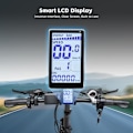 Miniatyrbillede 11 af 11: Sammenklappelig elcykel PURE UNICORN U4, 1000W 15Ah, Fatbike, Sort