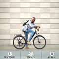 Miniatyrbillede 9 af 10: Elektrisk bycykel TTGO HZ-28ST, 350W 36V 20Ah, Shimano 7S