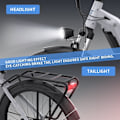 Miniatyrbillede 10 af 11: Byelcykel OneSport OT05, 27,5", 36V 250W motor, supportapp
