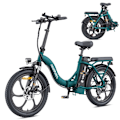 Pikkukuva 1 / 9: Taittuva sähköpyörä HillMiles MilePort1 - Moottori 36V 350W - 20" - 25 km/h