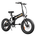 Miniatyrbillede 5 af 6: Sammenklappelige elcykler CHEEVALRY CF1000, 1000W 48V 20Ah, Terrængående
