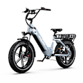 Pikkukuva 4 / 11: Onesport OT08 paksurenkainen sähköpyörä, moottori 48V 500W, Shimano 7 vaihdetta, tuki sovellukselle