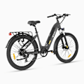 Miniatyrbillede 5 af 10: Elcykel DYU C1, Motor 36V 350W, Step-Thru, 26", Sort