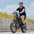 Miniatyrbild 11 av 11: Elcykel iSinwheel R6 - 20" Fat Tires - 250W 48V 13Ah - Brun