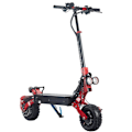 Miniatyrbillede 2 af 6: OBARTER X3 Offroad El-Scooter 1200W x 2 Dobbeltmotor 11 Tommer