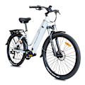 Miniatyrbillede 3 af 11: Elcykel med servostyring HedaTX TX520, midterdrev 250W, 48V 13Ah batteri, 27,5", til bycykling