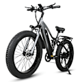 Pikkukuva 3 / 10: Sähkömaastopyörä CMACEWHEEL TP26, 750W 17Ah, 26" * 4.0 fatbike - Harmaa-musta