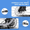 Miniatyrbillede 11 af 11: Byelcykel OneSport OT05, 27,5", 36V 250W motor, supportapp