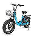 Pikkukuva 3 / 10: Taittuva sähköpyörä SAMEBIKE C05 Pro, läpiajettava, 36V 500W moottori, paksut renkaat