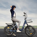 Pikkukuva 5 / 11: Taittuva sähköpyörä SAMEBIKE C05 Pro, läpiajettava, 36V 500W moottori, paksut renkaat