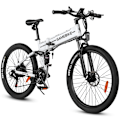 Pikkukuva 4 / 10: Taittuva sähkömaastopyörä SAMEBIKE LO26-II-FT, 900W 48V 14Ah, hydraulinen jarru