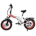 Miniatyrbillede 2 af 5: Sammenklappelige elcykler CHEEVALRY CF1000, 1000W 48V 20Ah, Terrængående