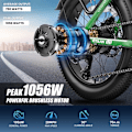 Miniatyrbillede 3 af 7: City Elcykel Vitilan U3 - Motor 48V 750W - Trin-igennem - Sammenklappelig