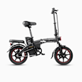 Miniatyrbillede 1 af 7: Elektrisk bycykel DYU A5 - 14'' - Motor 48V 350W - Sammenklappelig