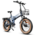Pikkukuva 2 / 9: Sähkömaastopyörä SAMEBIKE XWLX09-II, moottori 1000 W, akku 48 V 15 Ah, kokoontaitettava