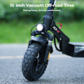 Miniatyrbillede 10 af 10: Smart El-Scooter iScooter iX3 - Motor 48V 800W - Med APP - Top 40km/t