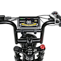Miniatyrbillede 7 af 11: Sammenklappelig offroad-elcykel SAMEBIKE RS-A02, motor 1200W, fuld affjedring