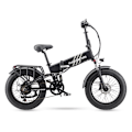 Pikkukuva 4 / 11: Taittuva sähköpyörä PURE UNICORN U4, 1000 W 15 Ah, fatbike, musta