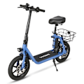 Pikkukuva 2 / 4: Taittuva sähköpotkulauta istuimella SAMEBIKE SM-C02, 500W 36V 13Ah, 14"