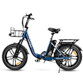 Pikkukuva 1 / 11: Taittuva sähköpyörä SAMEBIKE C05 Pro, läpiajettava, 36V 500W moottori, paksut renkaat