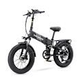 Pikkukuva 1 / 11: Taittuva sähköpyörä PURE UNICORN U4, 1000 W 15 Ah, fatbike, musta