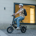 Pikkukuva 7 / 11: Minikokoon taitettava sähköpyörä DYU C3, 14", moottori 36V 250W, musta