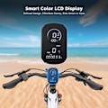 Miniatyrbillede 10 af 11: El-bycykel PURE UNICORN U8, 48V 500W midterdrev, Samsung-batteri, hvid til pendling