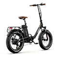 Miniatyrbild 7 av 11: Hopfällbar elcykel Onesport OT16 Max, 20", 500W motor 48V 18Ah batteri, stöd för app