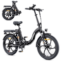 Pikkukuva 1 / 11: Taittuva sähköpyörä HillMiles MilePort1 - Moottori 36V 350W - 20" - 25 km/h