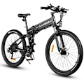Pikkukuva 1 / 11: Taittuva sähkömaastopyörä SAMEBIKE LO26-II-FT, 900W 48V 14Ah, hydraulinen jarru