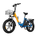 Pikkukuva 1 / 8: Taittuva sähköpyörä RIDSTAR MN20 - 1000W 48V 15Ah - 20" paksut renkaat