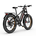 Pikkukuva 6 / 11: Sähkömaastopyörä Dukawey Silvertip8, 1000 W 52 V 20 Ah akku, 26” fatbike, katumaasturisähköpyörä