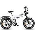 Miniatyrbillede 3 af 11: Sammenklappelig offroad-elcykel SAMEBIKE RS-A02, motor 1200W, fuld affjedring