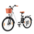 Miniatyrbillede 1 af 8: Elcykel til byen TTGO YY-26ST, 350W 36V 14.5Ah, Shimano 6S