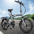 Pikkukuva 10 / 11: Taittuva sähköpyörä CMACEWHEEL EM20, 350W 36V 12Ah, 20", harmaa